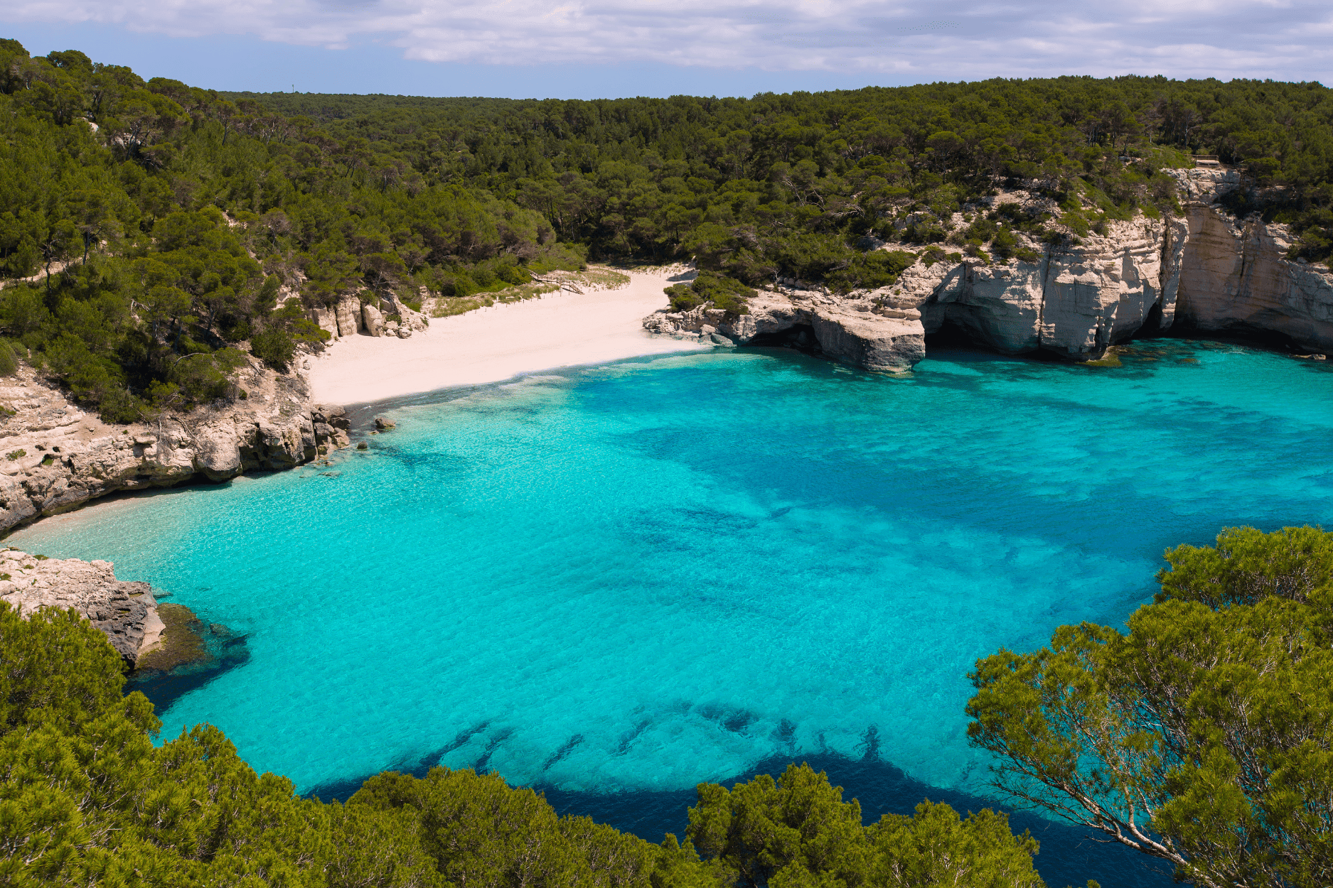 Ruta Camí de Cavalls: Cala Galdana - Cala Mitjana - Cala Trebalúger - Sant Tomàs